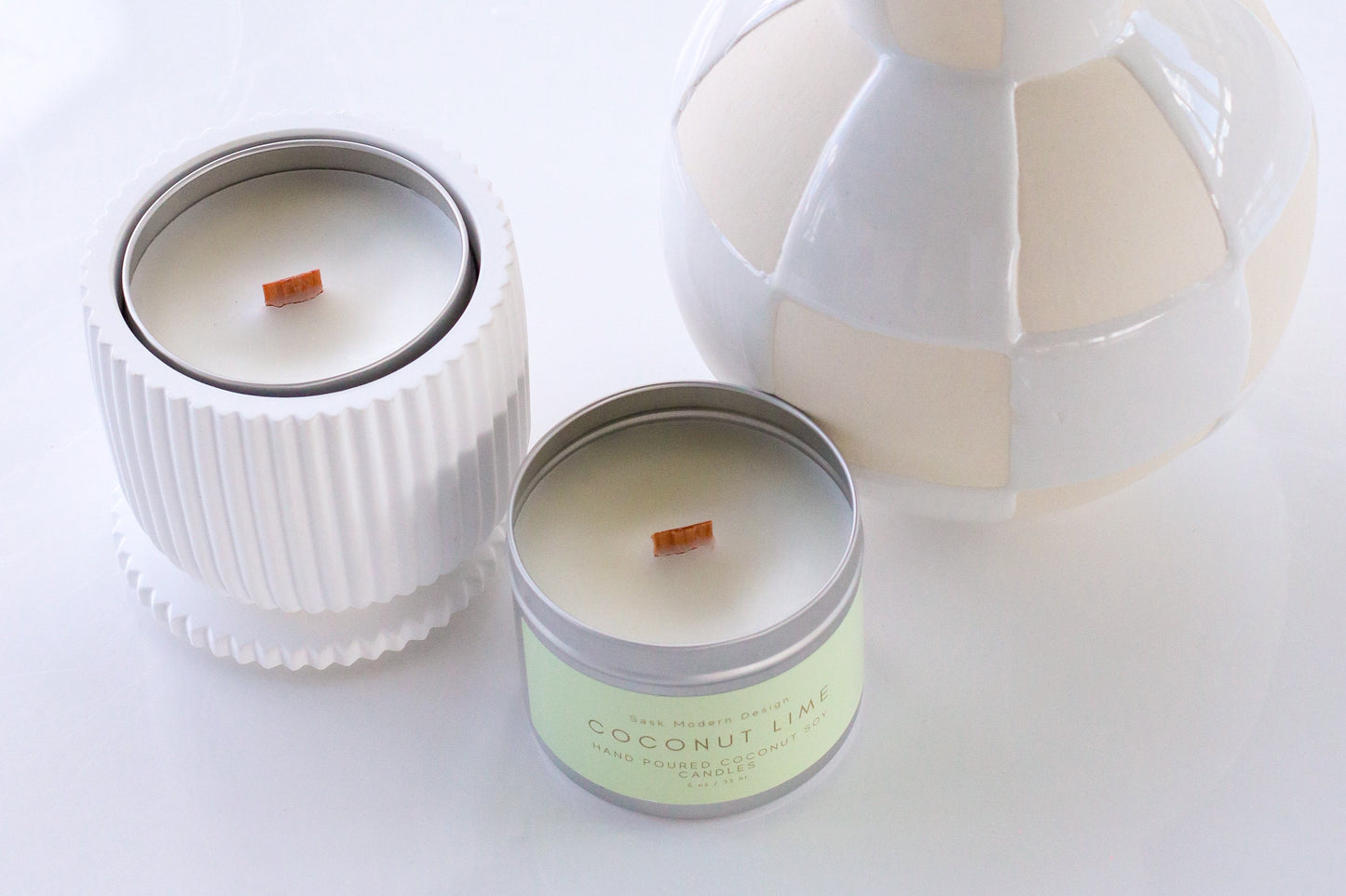 Carrousel Vase + Candle