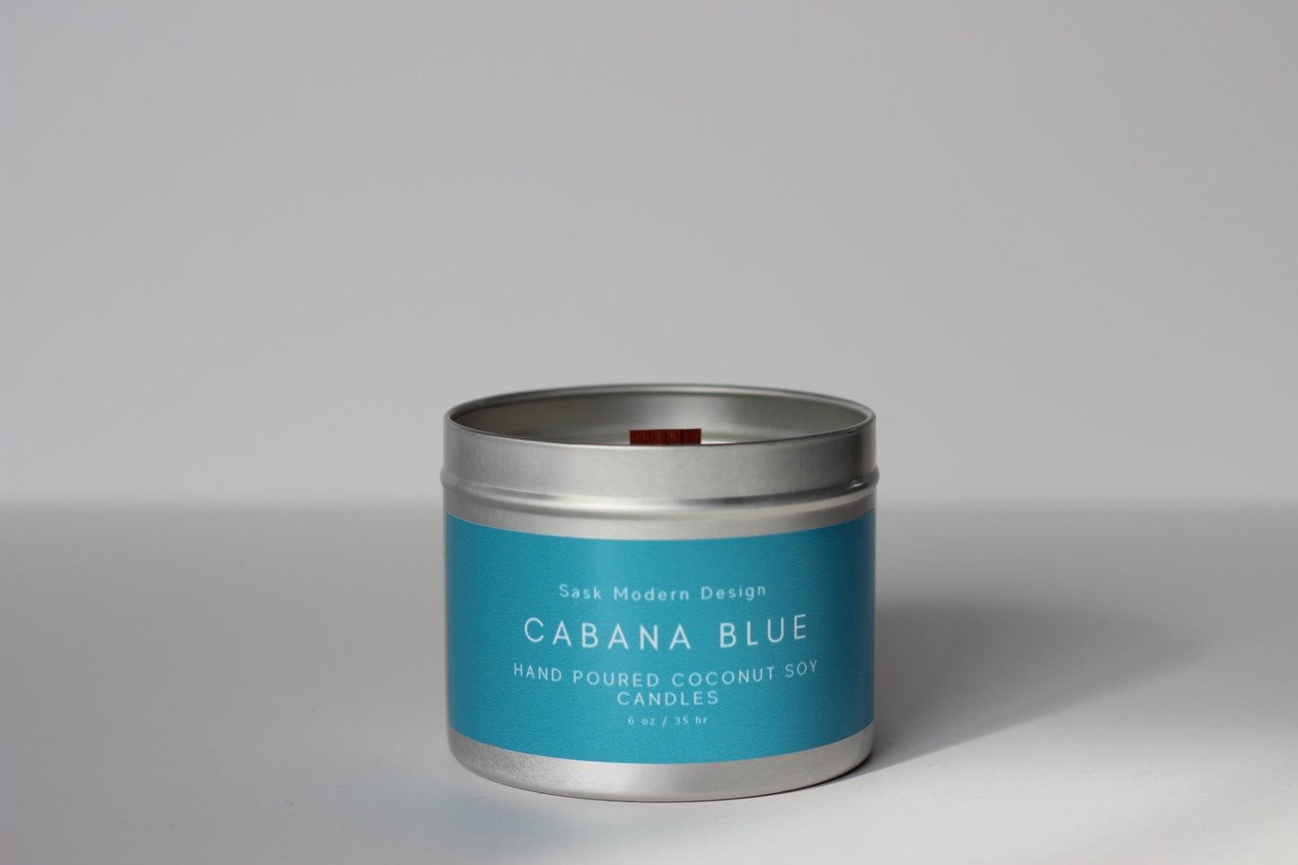Cabana Blue Candle