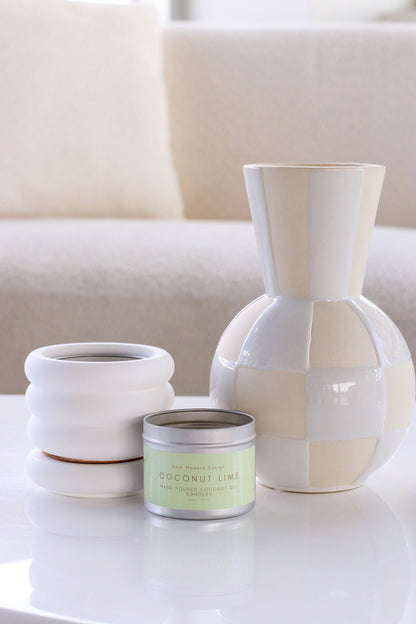 Bubble Vase + Candle