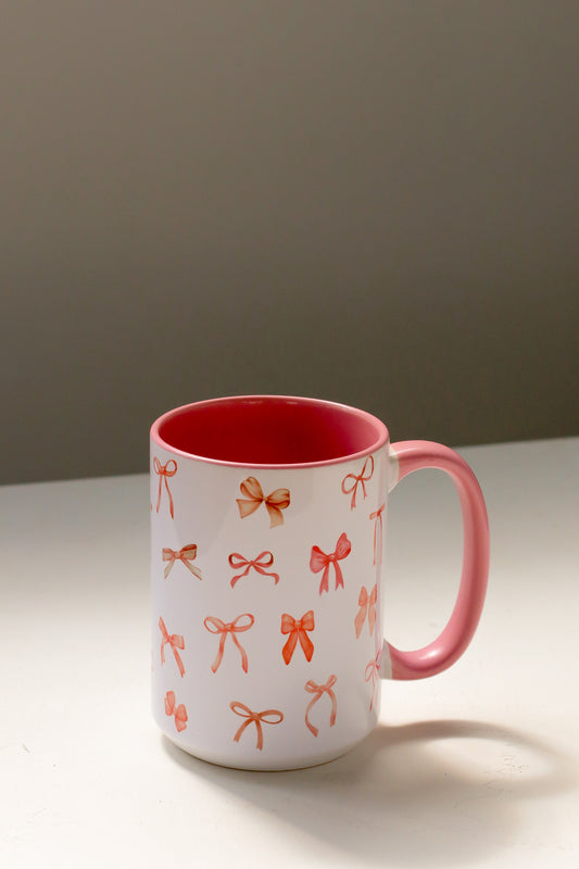 Pink Bow Mug