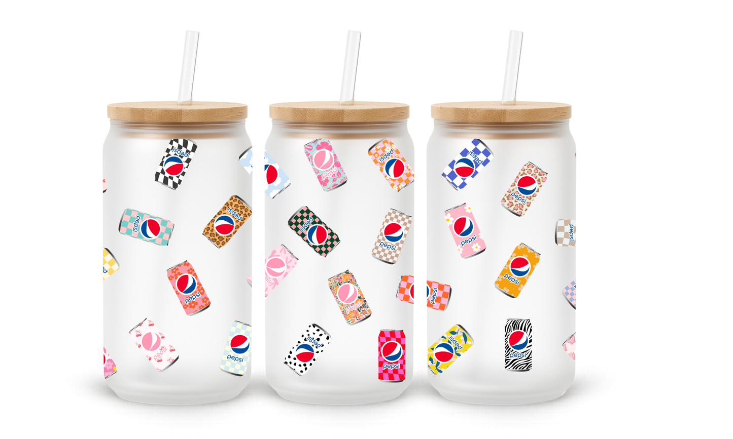 Pepsi Glass Cup