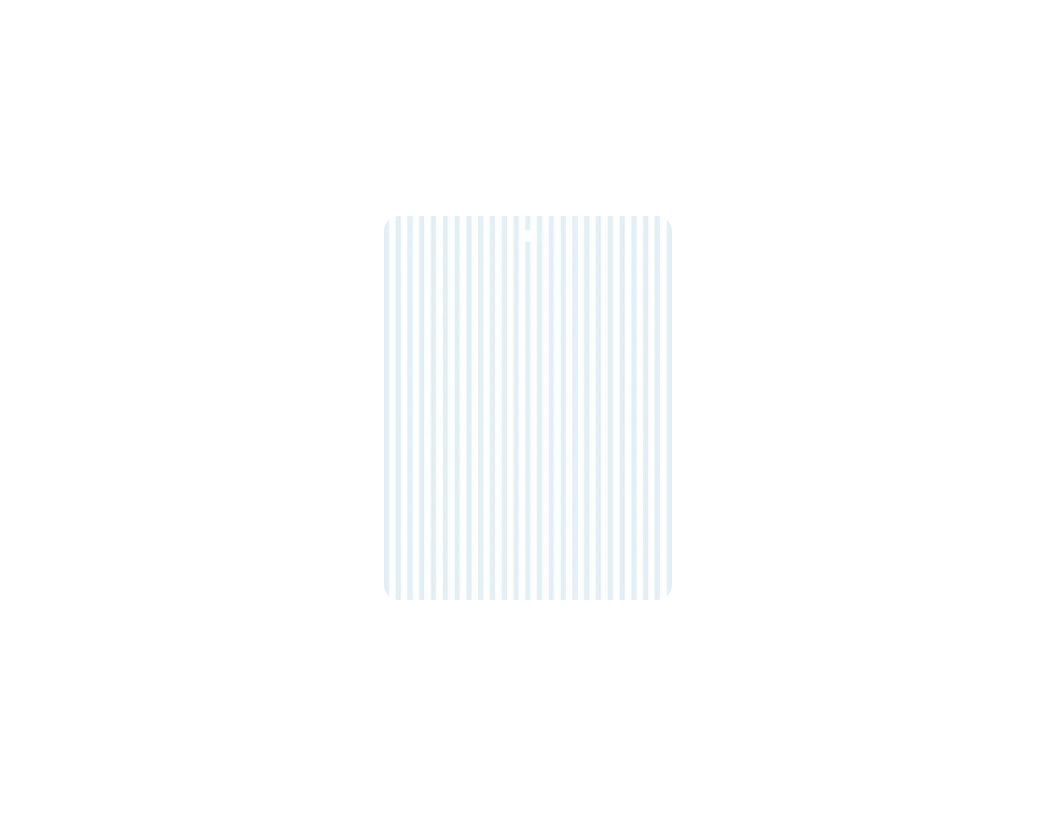 Blue Stripe Car Air Freshener