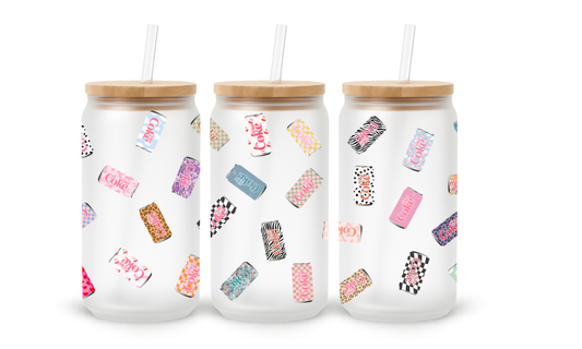 Diet Coke Glass Cup