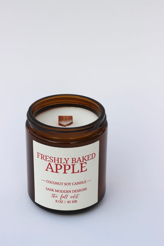 Freshly Baked Apple 8 oz Candle Jar