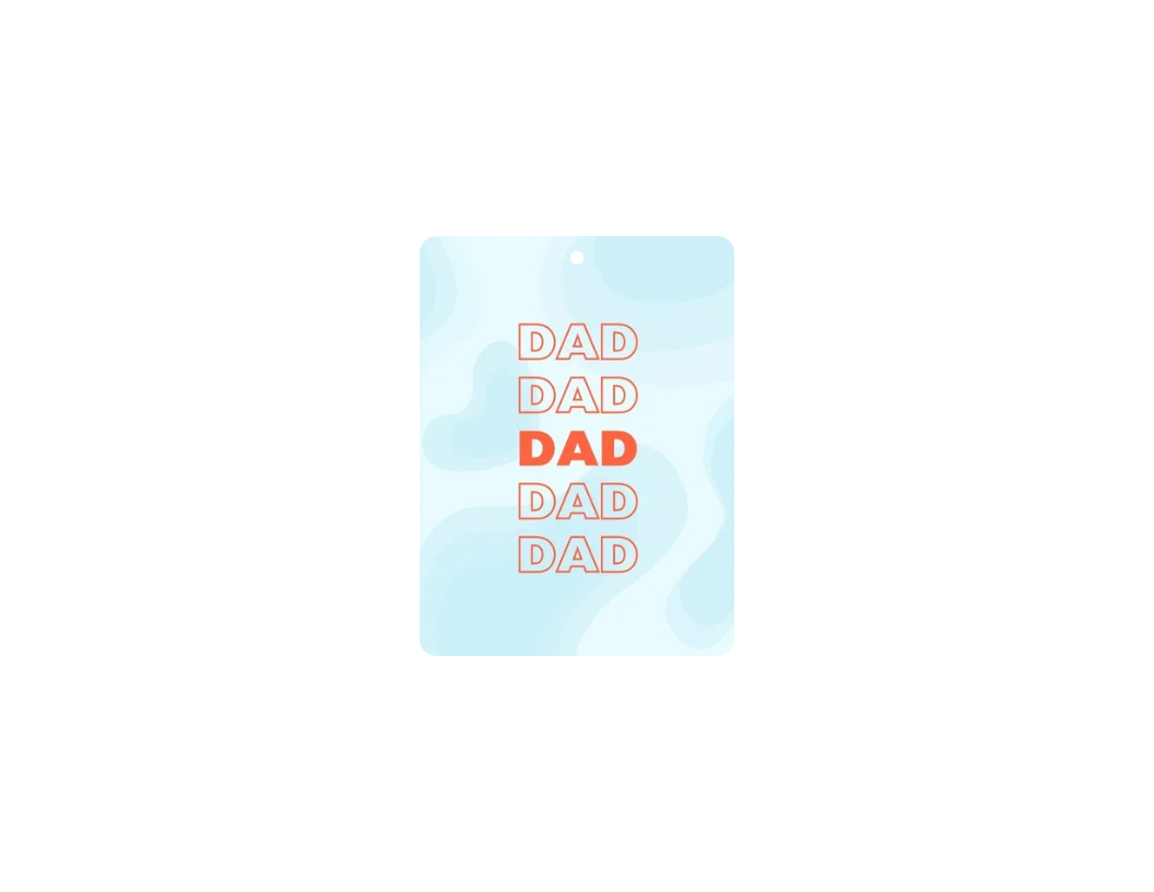 Dad Car Air Freshener