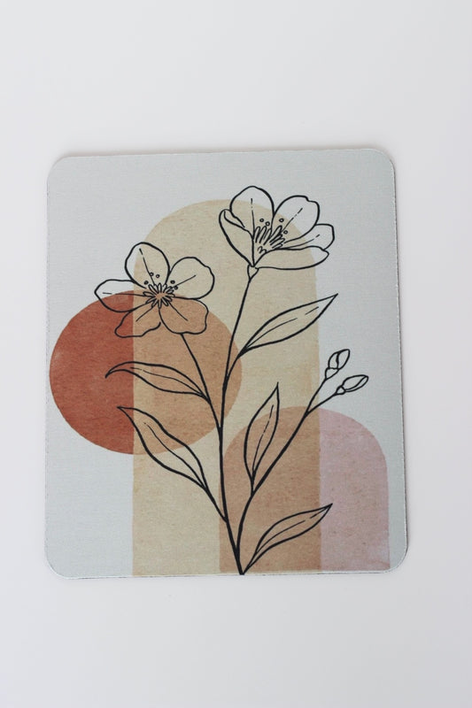 Flower Mouse Pad