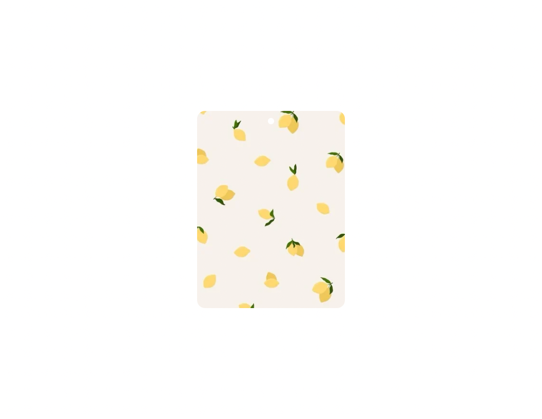 Lemons Car Air Freshener