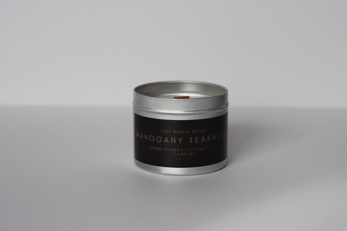 Mahogany Teakwood Candle